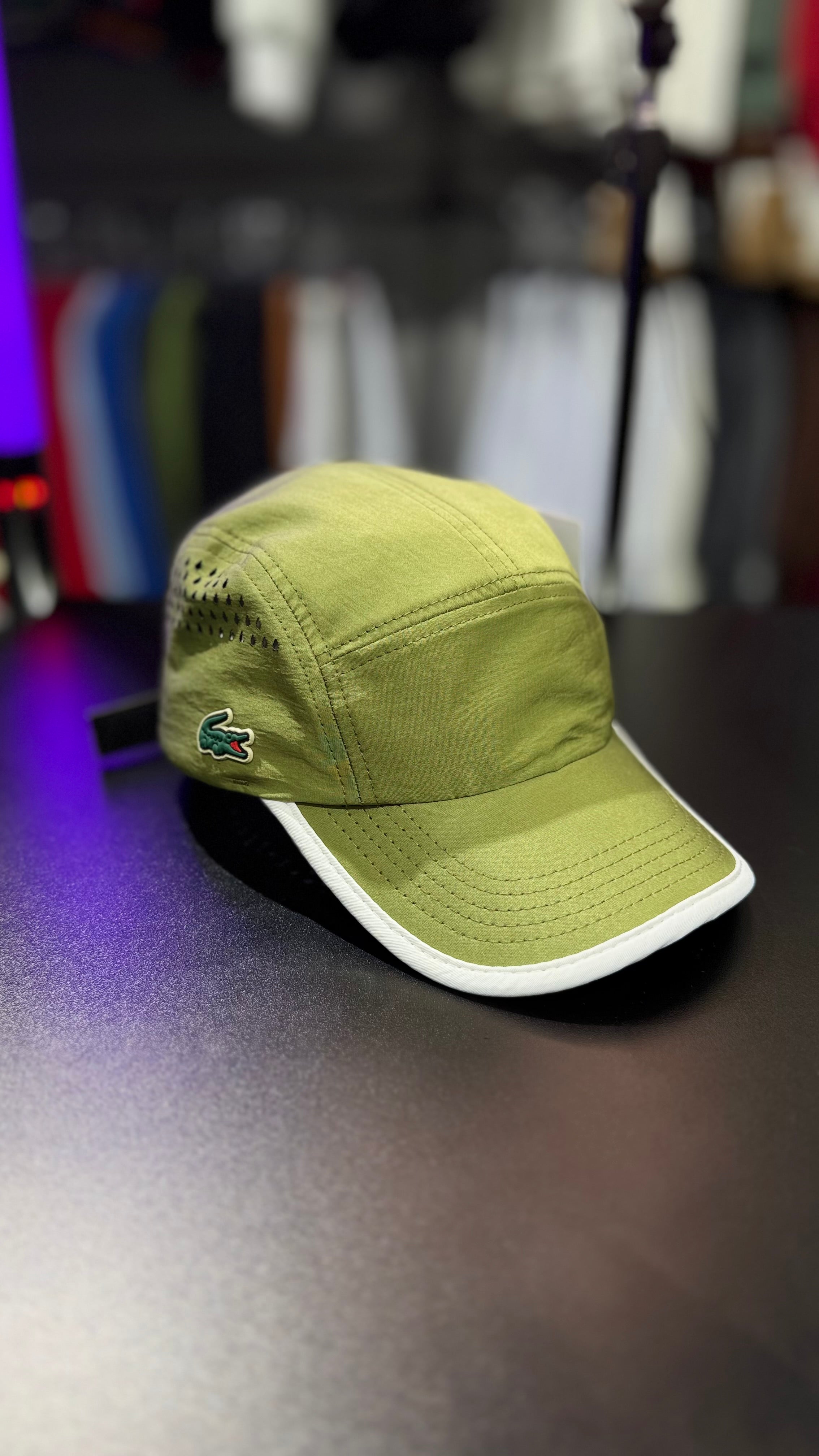 Boné FivePanel Esporte #Lacost (Verde)