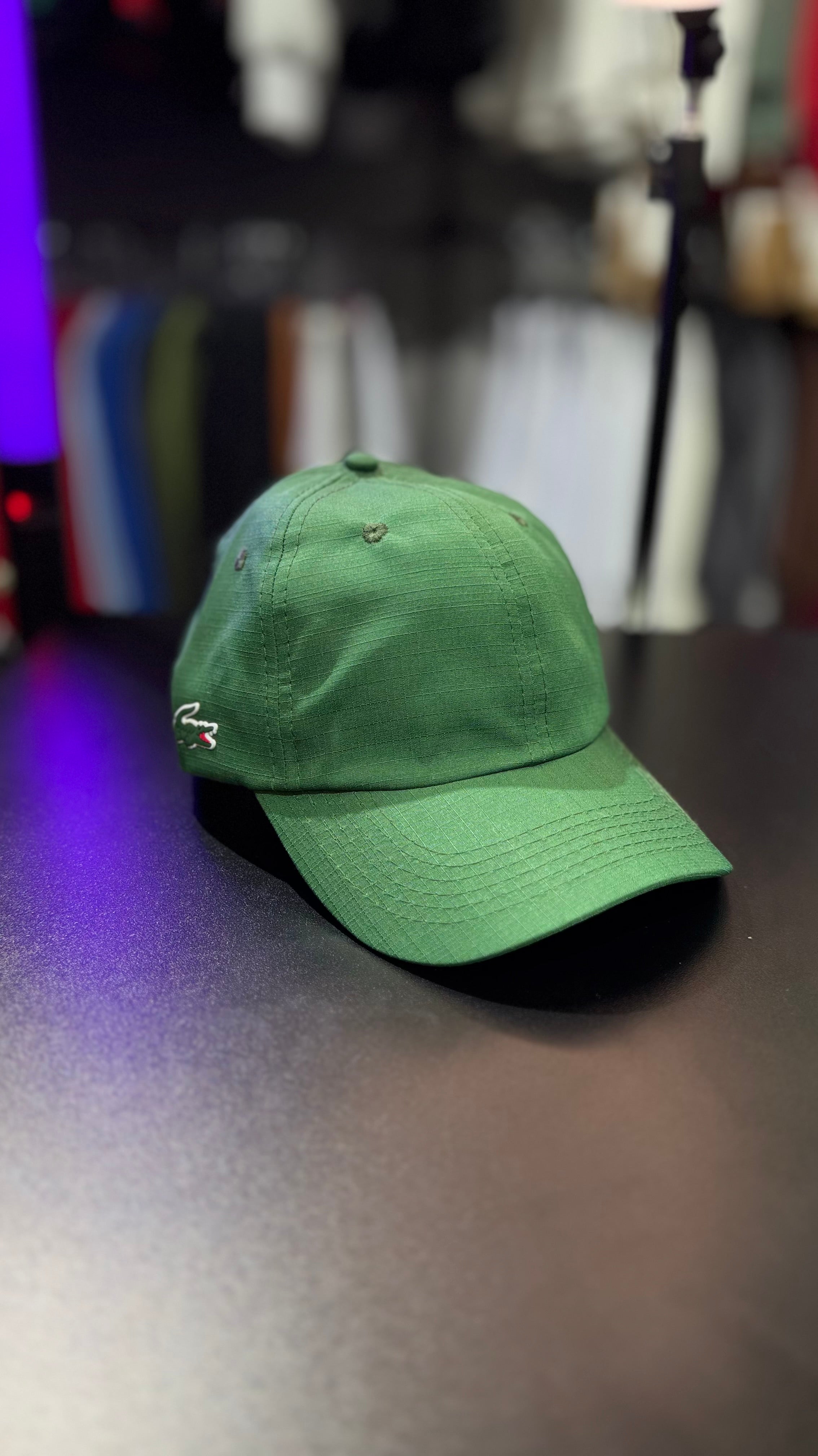 Boné Dadhat Esporte #LaCost Logo Latera (Verde)