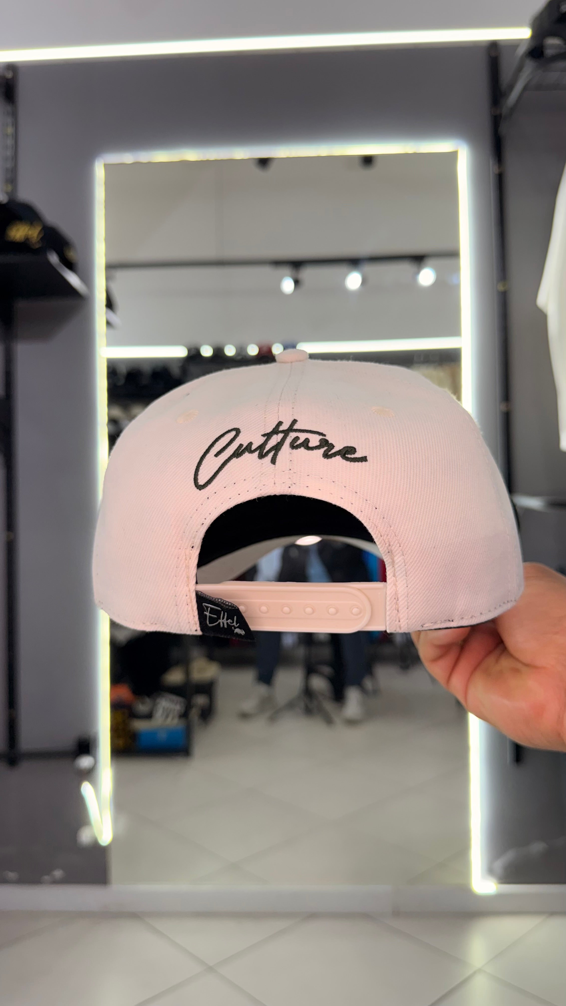 Boné Effel Offwhite/Verde