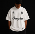 Camiseta Oversized Legacy 90 FC - Offwhite