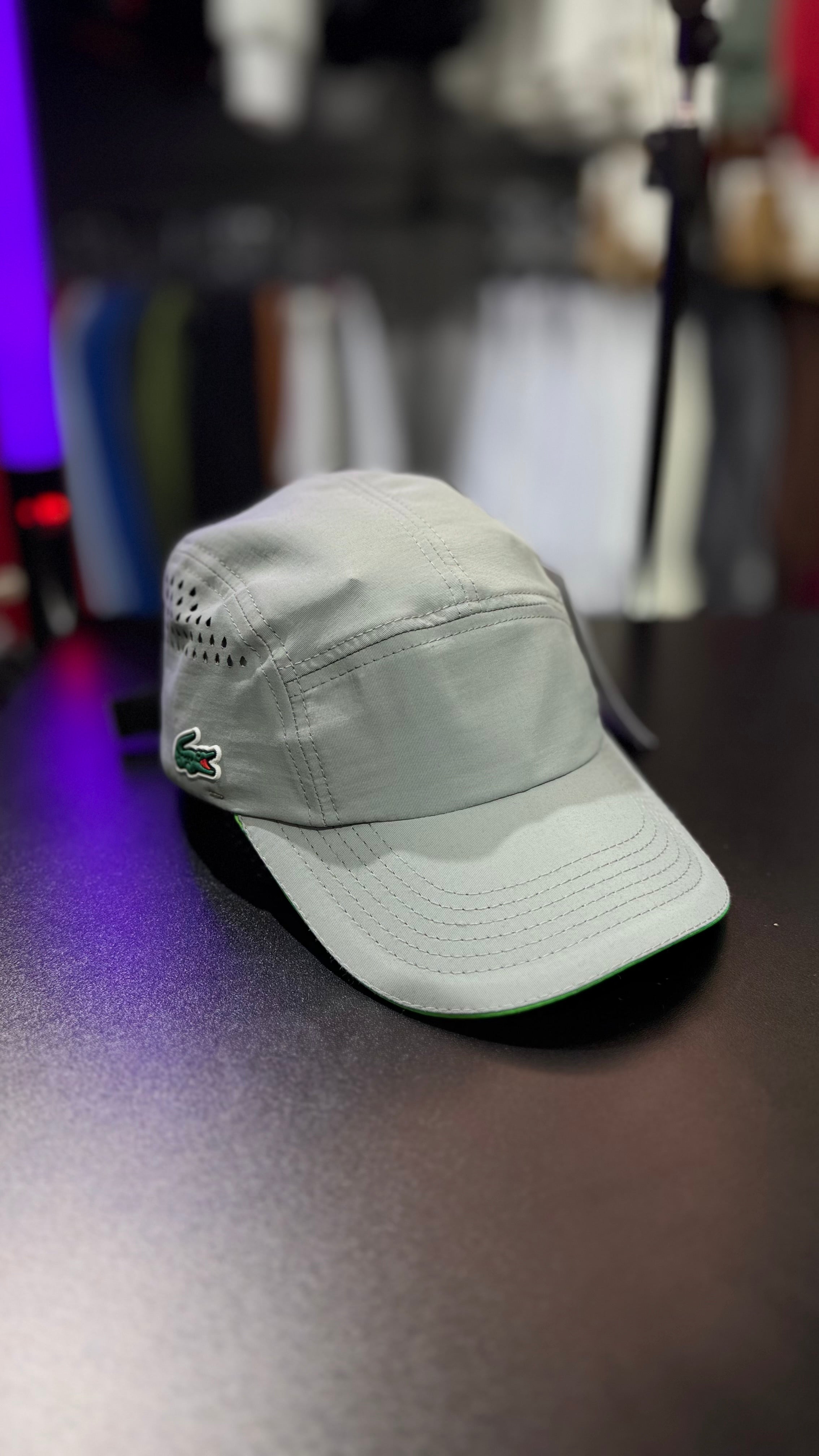 Boné FivePanel Esporte #Lacost (Cinza)