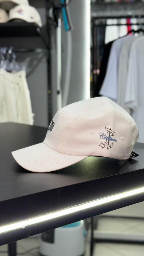 Boné Effel 5 Panel Sarja Branco