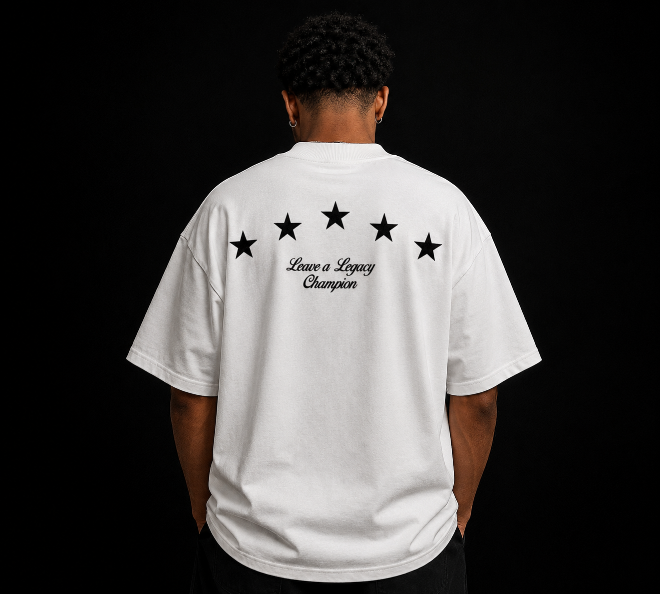 Camiseta Oversized Legacy 90 FC - Offwhite