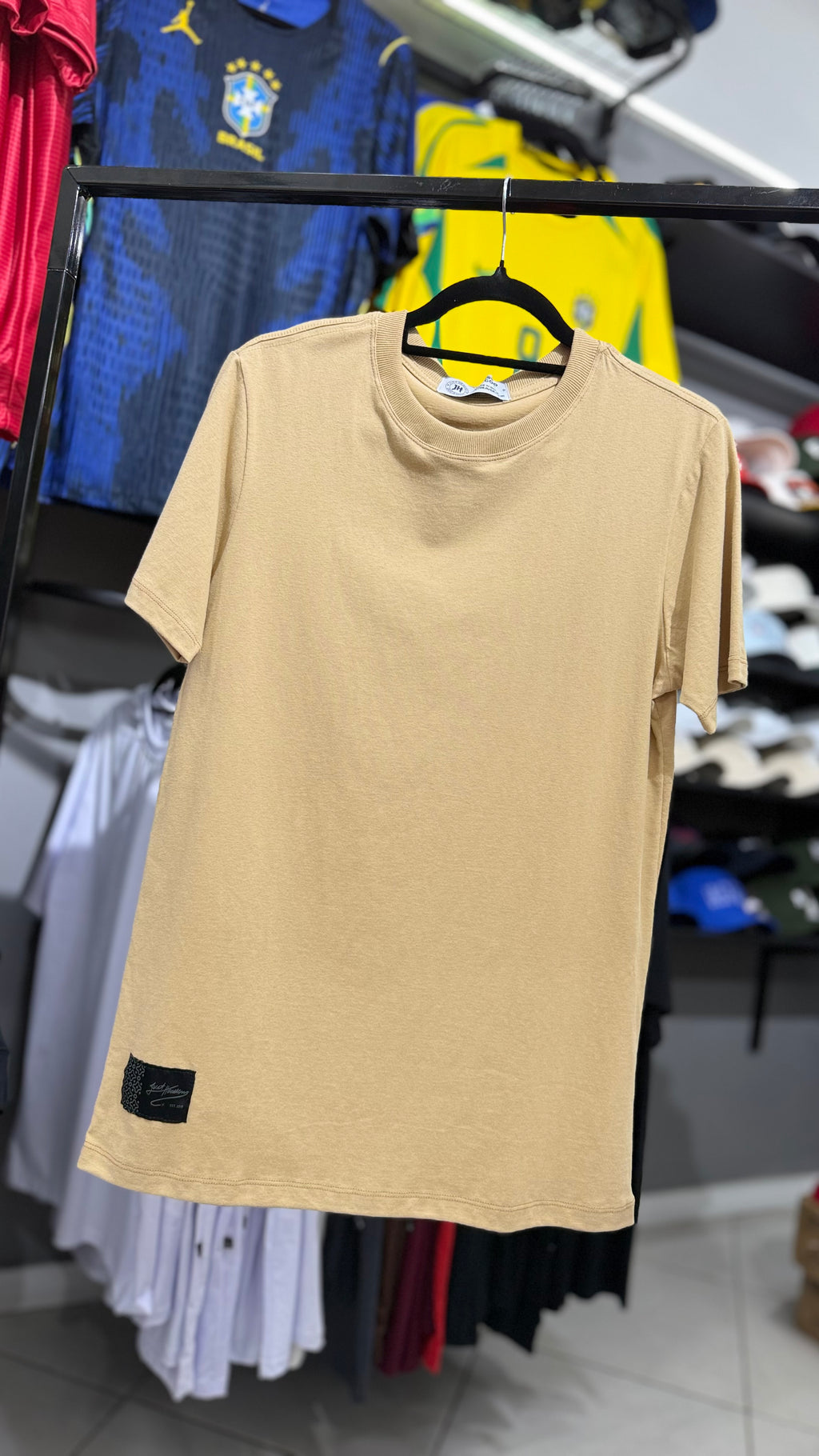 Camiseta Básica Lisa #Caramelo