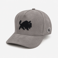 Boné Effel Nobuck Bull – Cinza